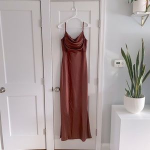 Revelry Skye Satin Dress